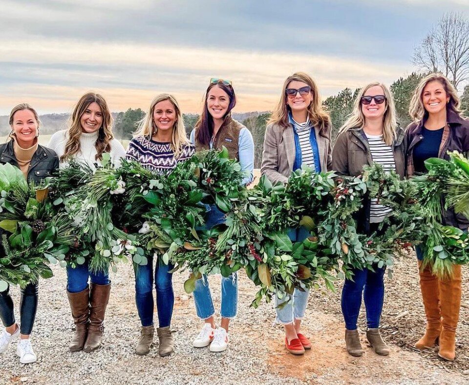 Wine & Wreath - Rassawek Vineyard