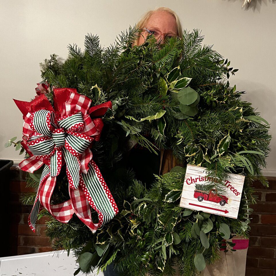 Holiday wreath making - Rassawek Vineyard